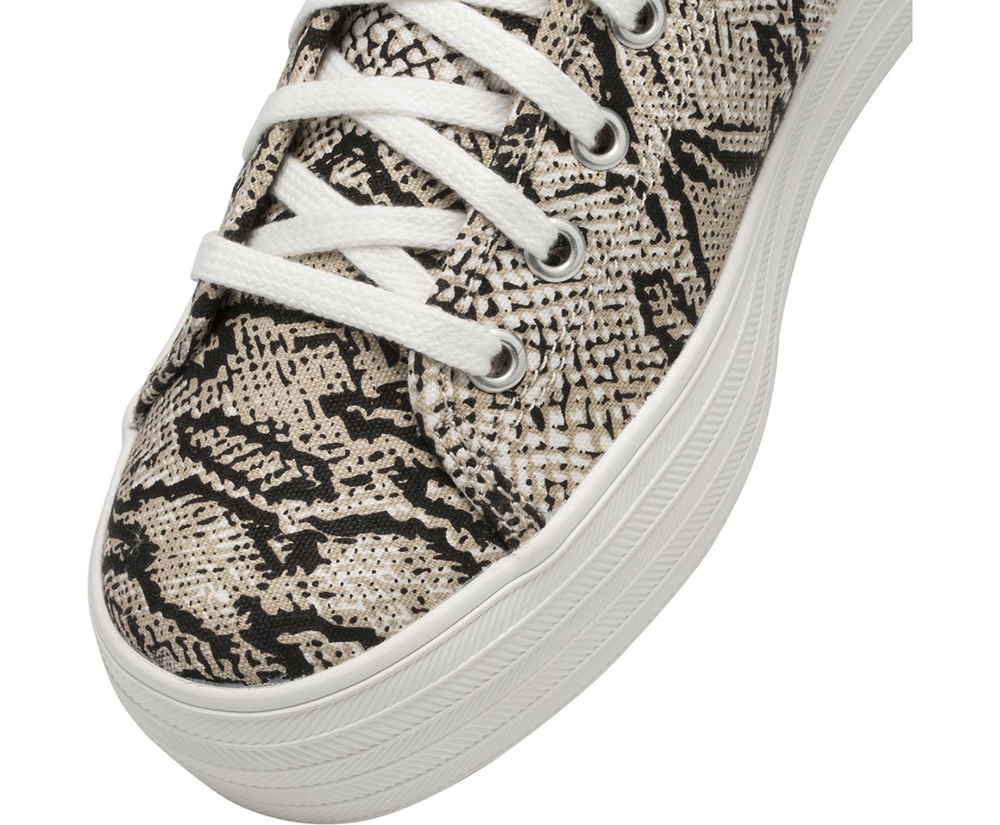 Keds Sneakers White/Black - Triple Kick Snake - Womens BJKQZL-459